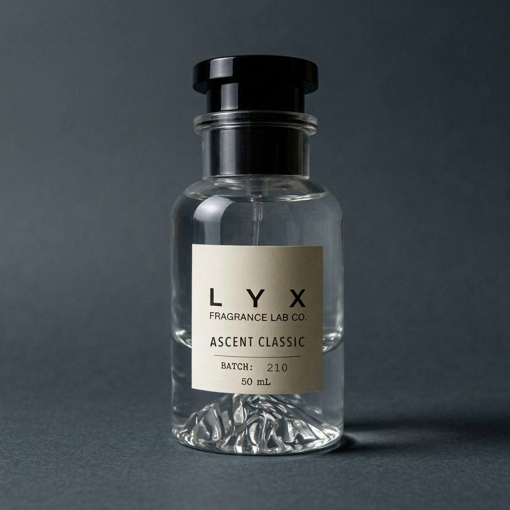 Ascent Classic 210 – LYX bottle on charcoal slate